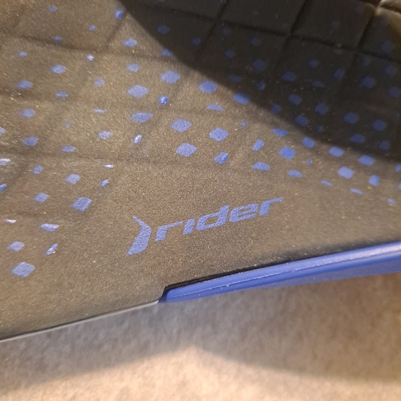 RIDER Grendene Men's Thong Sandals US 14 Black/Blue Comfort Beach  Flip Flops - Picture 9 of 9